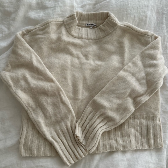Reformation Mer Generative Wool Sweater Attic - Picture 2 of 2